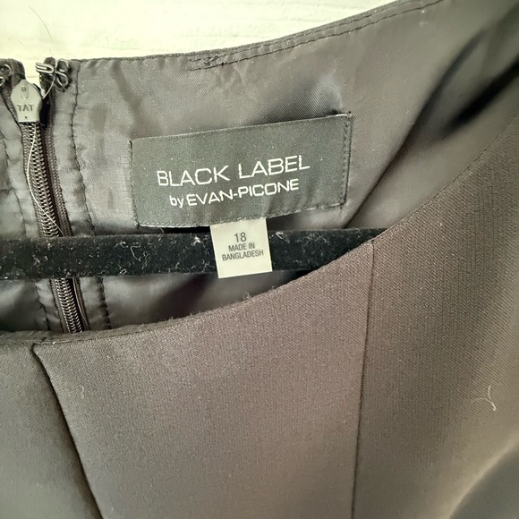 Black Label Black Sleeveless Midi A-Line Dress - Picture 2 of 3